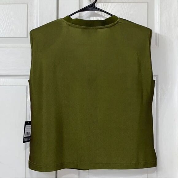 Badgley Mischka Olive/Lime Shoulder Pad
Top(Size Small) - Picture 3 of 4